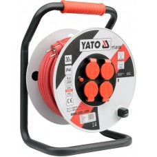 YATO Prelungitor pe tambur 30m, 16A